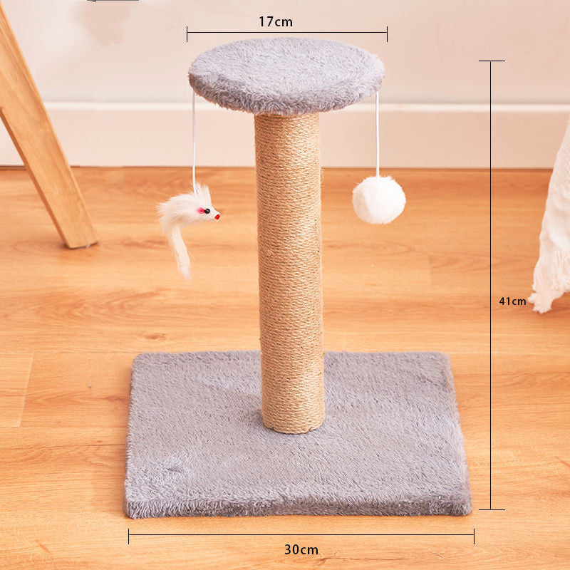 Cat Scratcher Sisal Vertical Durable Non-dandruff Anti-scratch Toy Cat Supplies