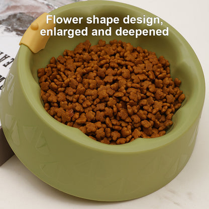 Plastic Pet Bowl Dish Indoor Pet Double Bowl For Dog Cat Food Water Feeder Cats Small Dogs Pet Large Capacity Bowls